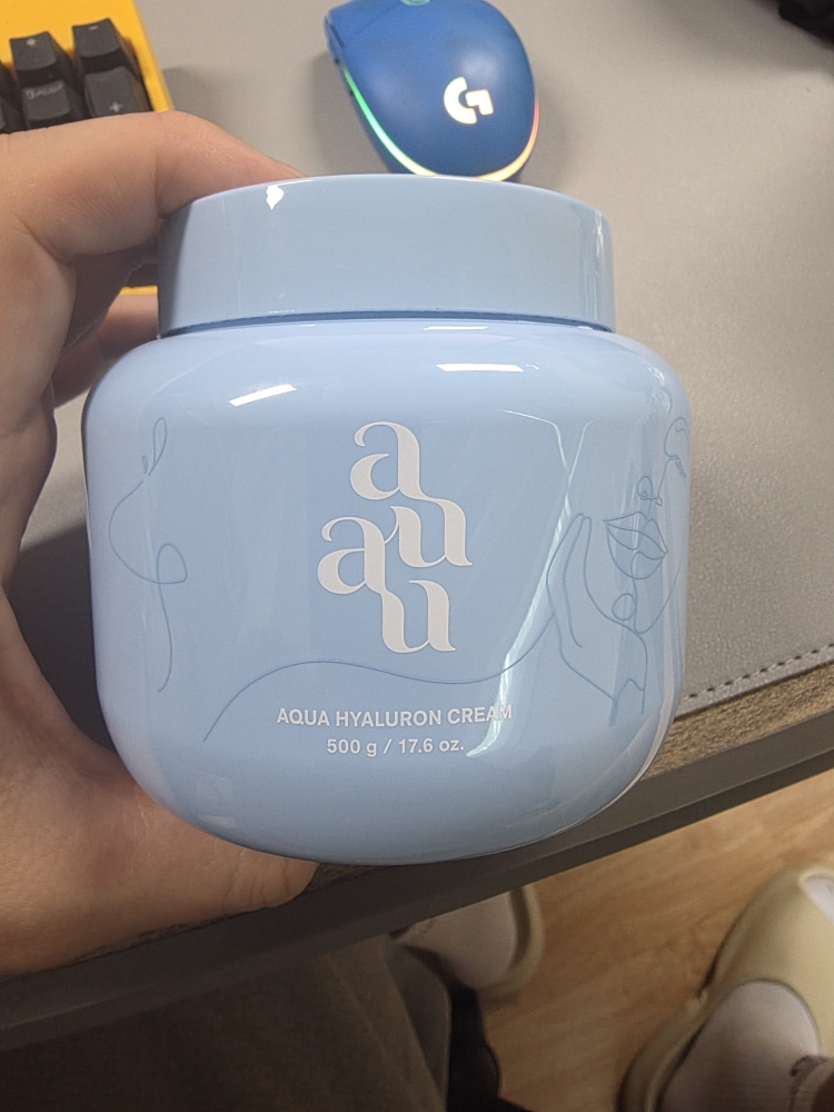 아유아유 (auau) 아쿠아 히알루론 크림 review image