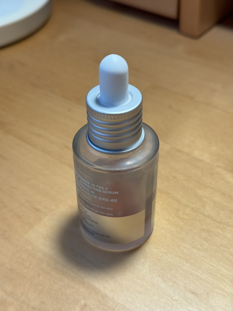 烟酰胺 10 TXA 4 暗斑修复精华的真实用户使用照片
