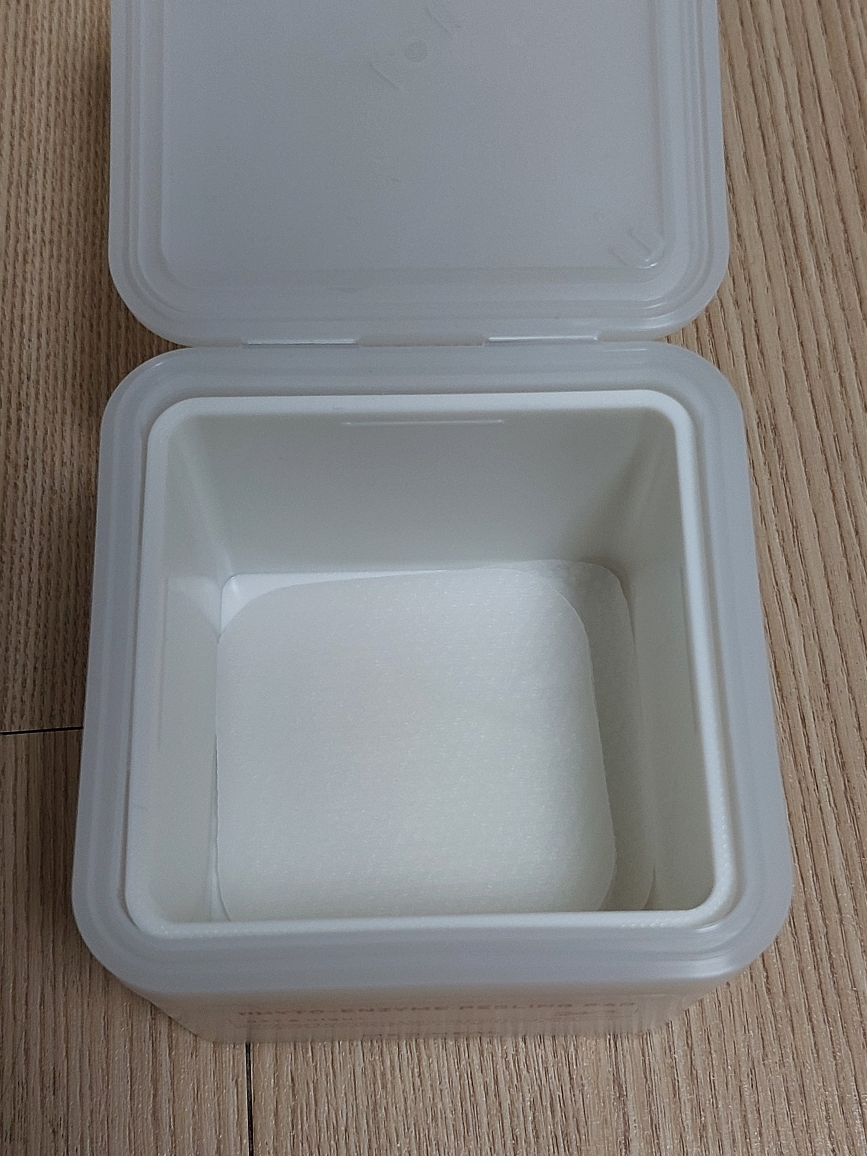 植物酶去角质垫的真实用户使用照片
