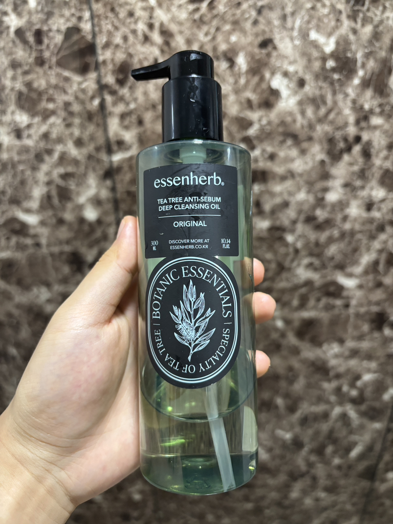 에센허브 (essenHERB) 티트리 안티 세범 딥 클렌징 오일 review image