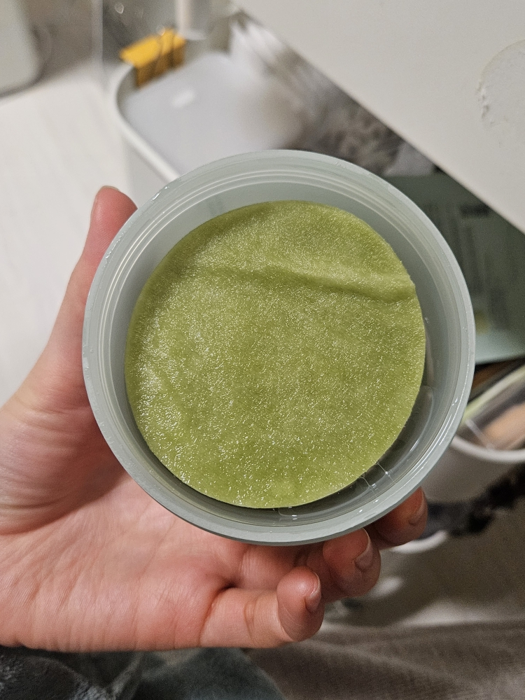 嫩艾草保湿镇静垫的真实用户使用照片