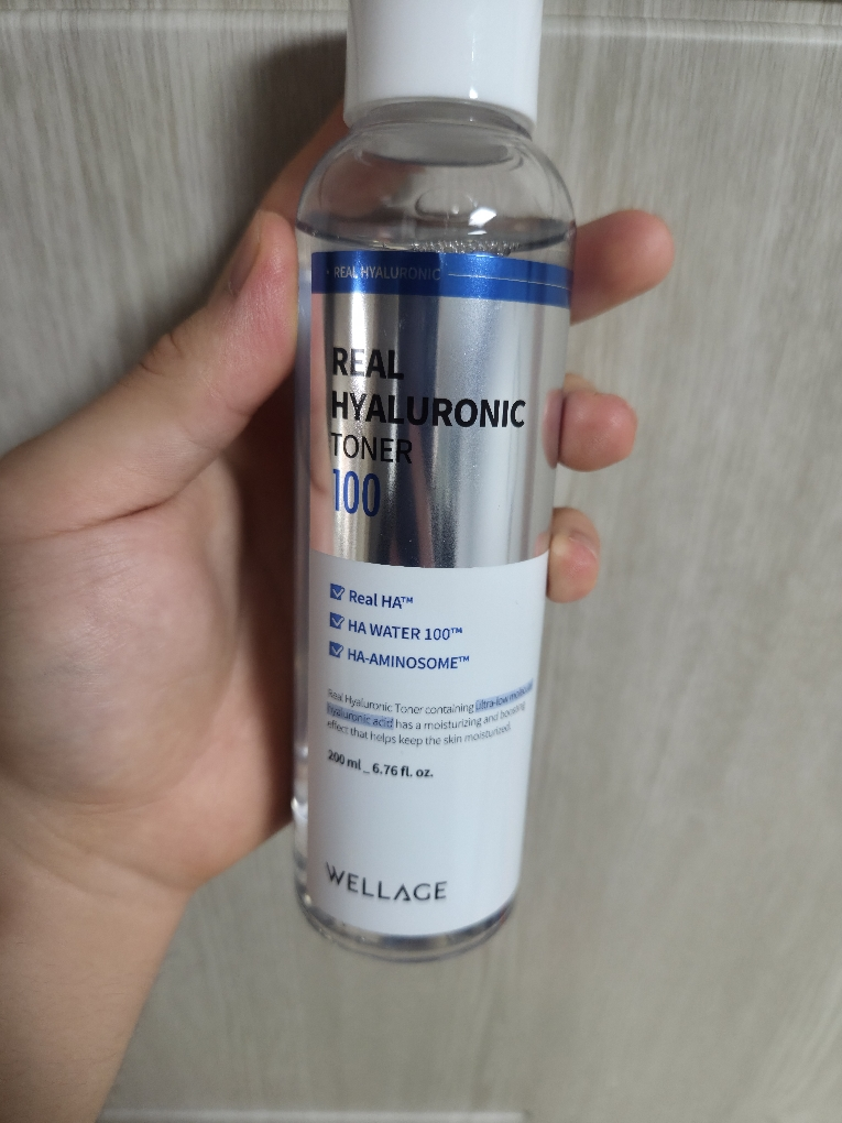 真正玻尿酸100爽肤水的真实用户使用照片