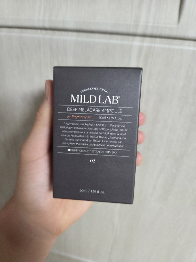 마일드랩 (mildlab) 딥 멜라케어 앰플 review image