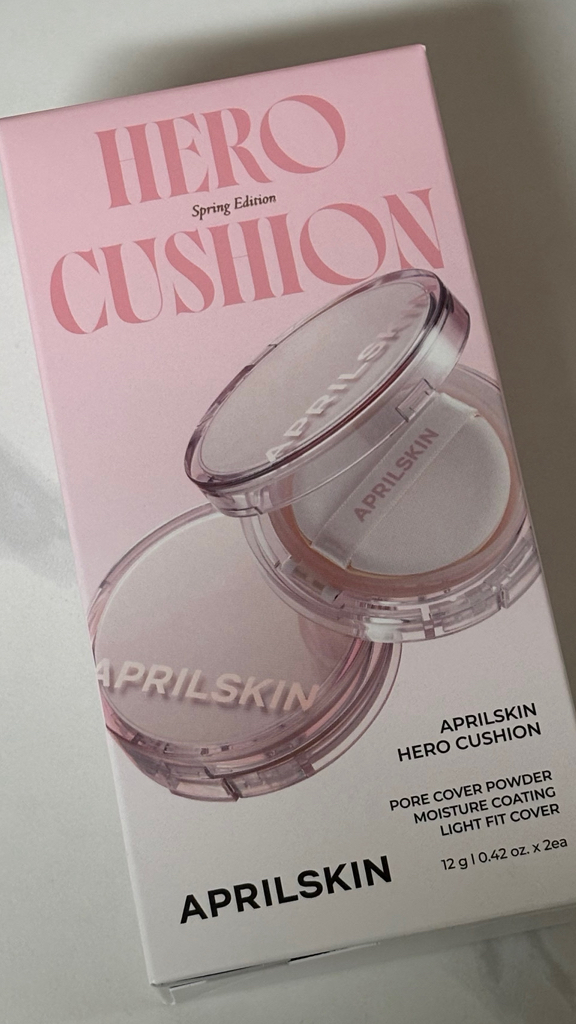 APRILSKIN 粉红版英雄气垫 [SPF50+/PA++++] [23号自然米色] common.review image
