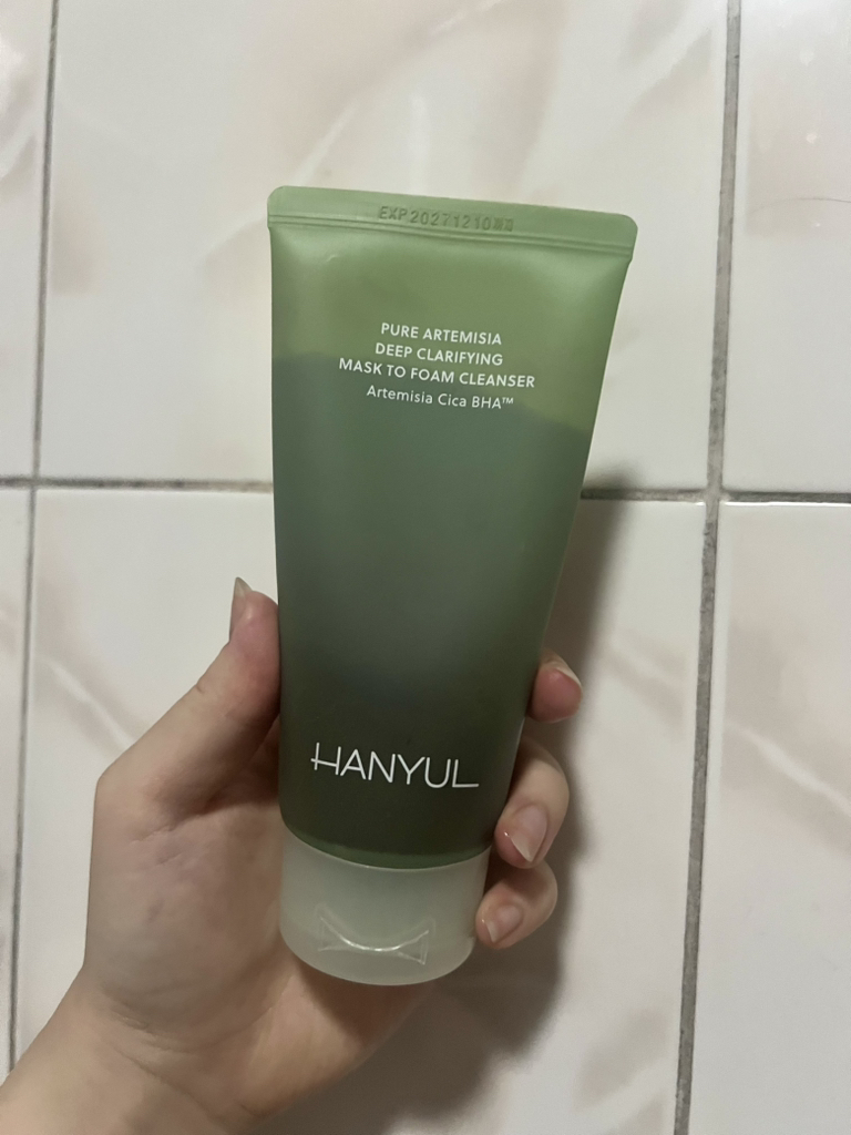 嫩艾蒿洁面吸附泡沫的真实用户使用照片