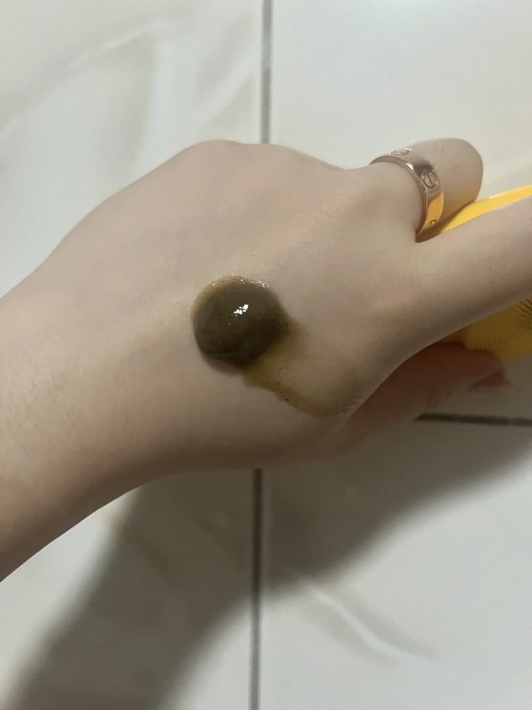 嫩艾蒿洁面吸附泡沫的真实用户使用照片