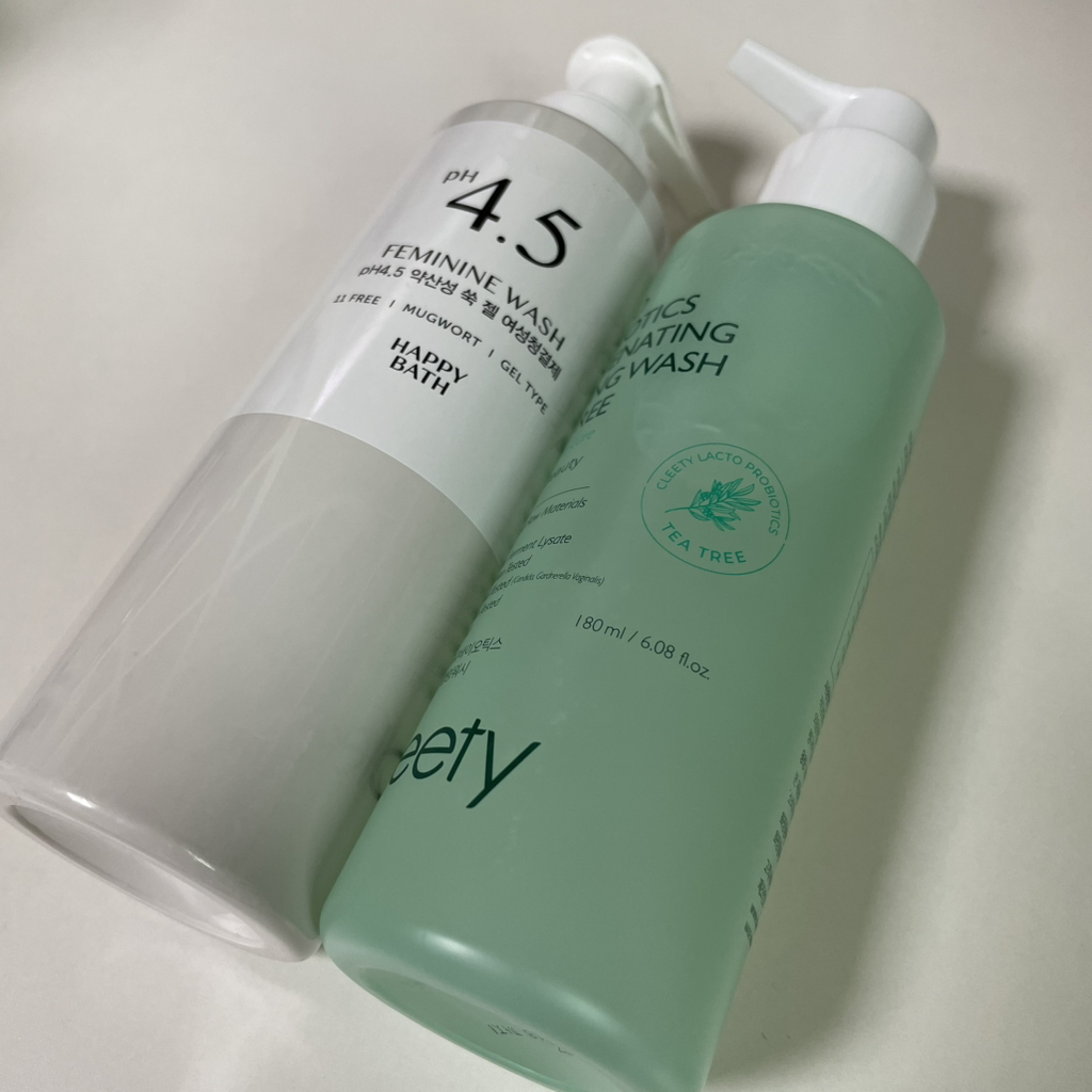 해피바스 (HAPPYBATH) PH4.5 약산성 여성청결제 [쑥] review image