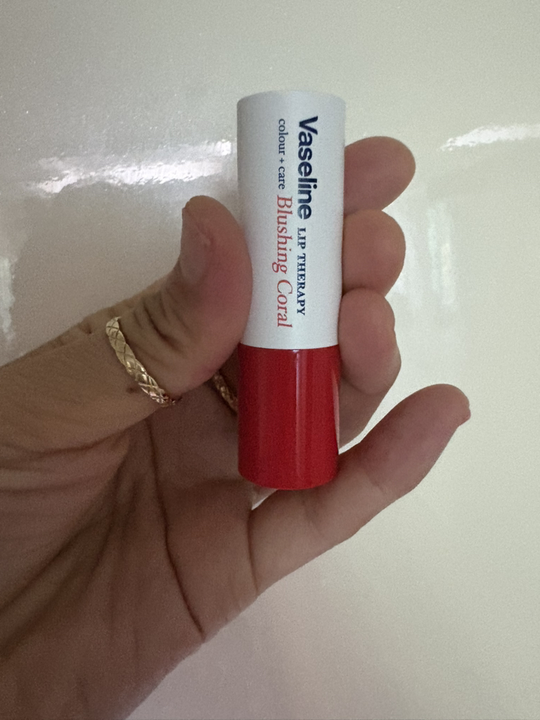 바세린 (Vaseline) (유니레버) 립 테라피 컬러 앤 케어 립밤 [블러싱코랄] review image