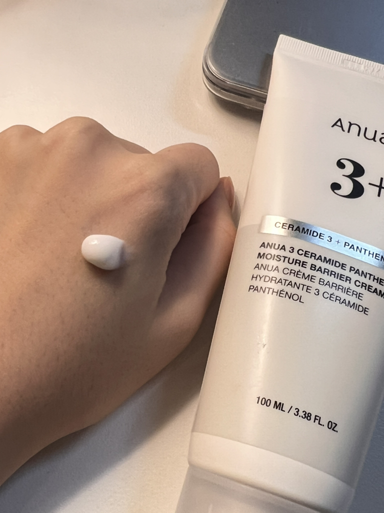 Anua 3 种角鲨烷 泛醇 保湿屏障霜 common.review image