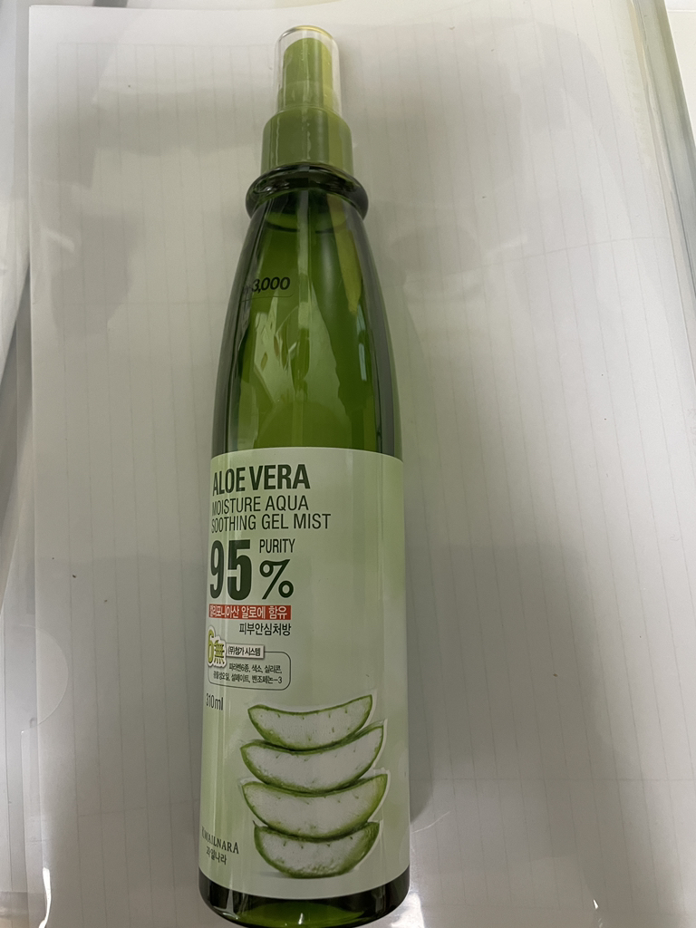 과일나라 (KWAILNARA) 알로에베라 모이스처 리얼 수딩젤 미스트 review image