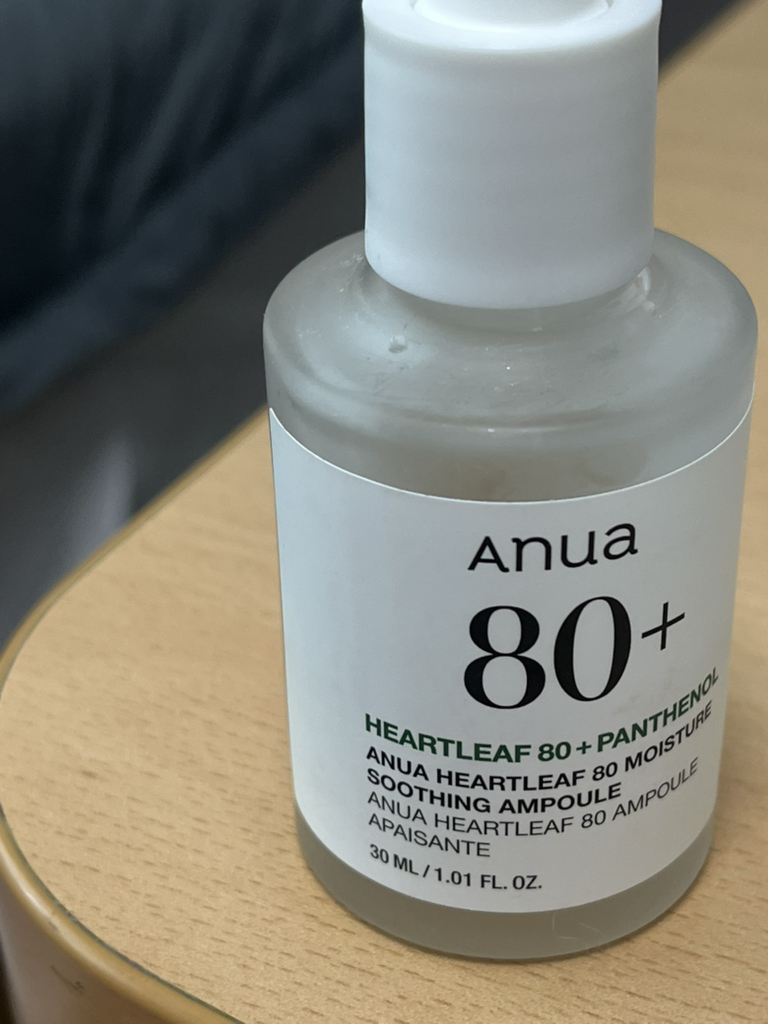 鱼腥草舒缓水润安瓶精华的真实用户使用照片