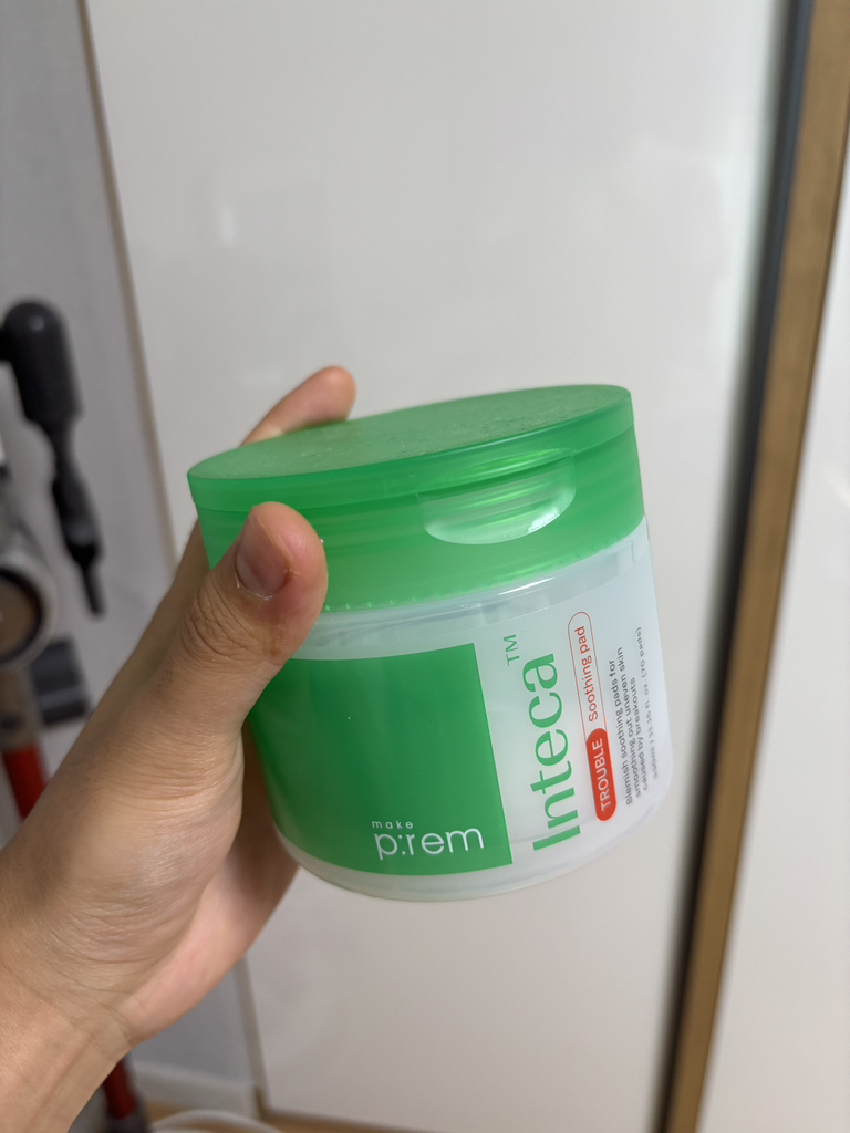 메이크프렘 (makep:rem) 인테카 트러블 수딩 패드 review image