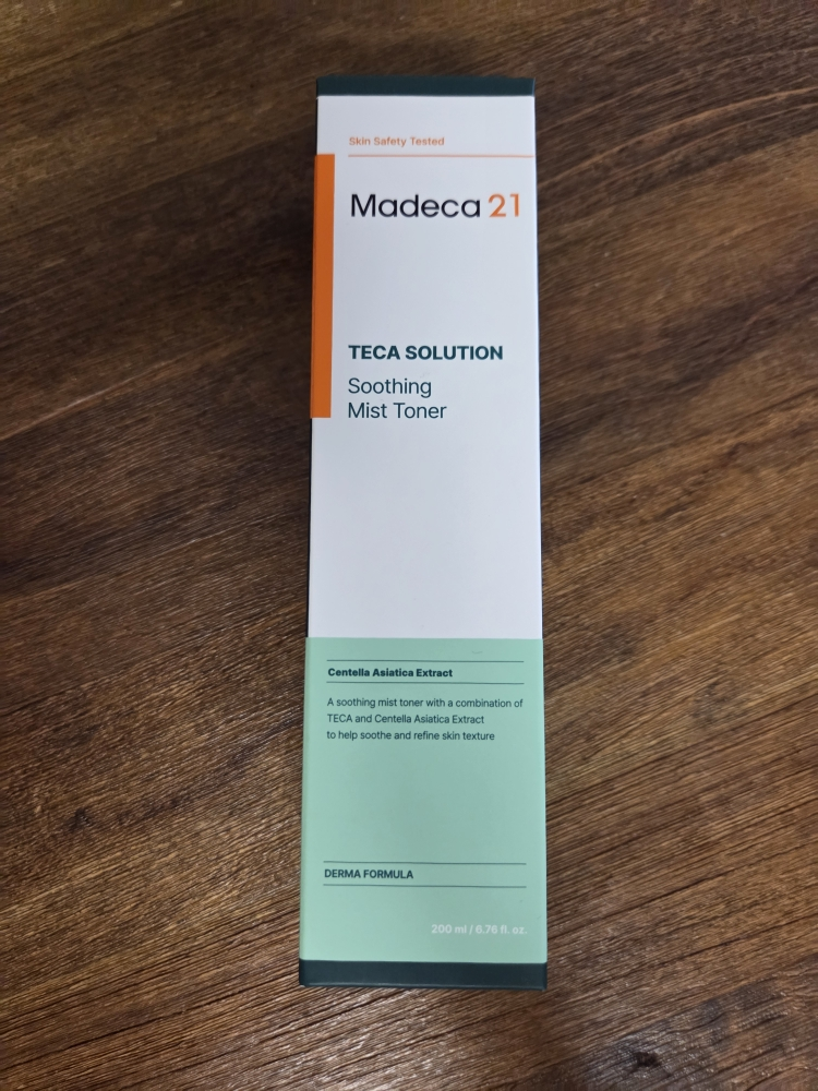 得卡解决方案舒缓喷雾爽肤水的真实用户使用照片