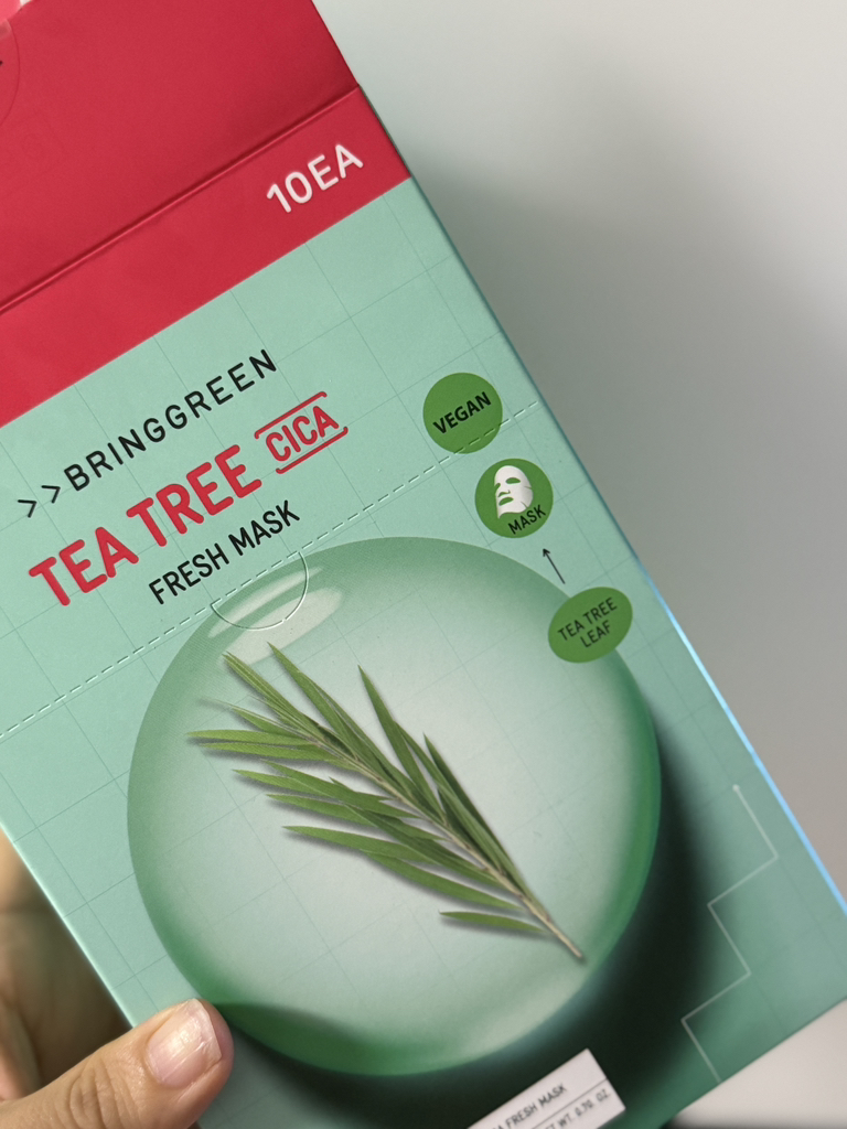 BRINGGREEN 鲜活面膜[茶树精华] common.review image