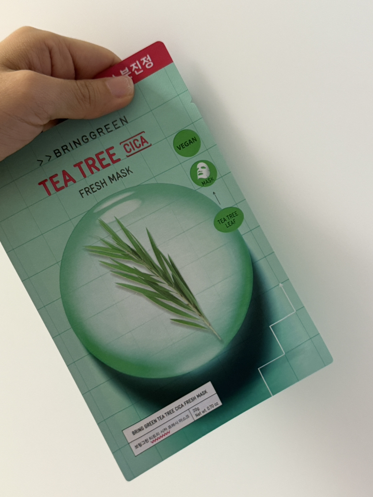 BRINGGREEN 鲜活面膜[茶树精华] common.review image