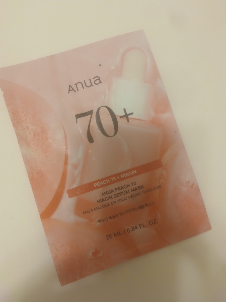 아누아 (Anua) 복숭아 나이아신아마이드 세럼 마스크 review image