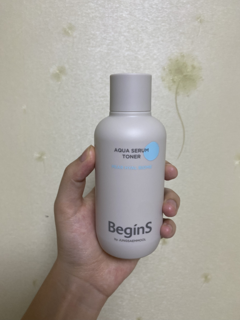 비긴스바이정샘물 (BeginSbyJUNGSAEMMOOL) 아쿠아 세럼 토너 review image