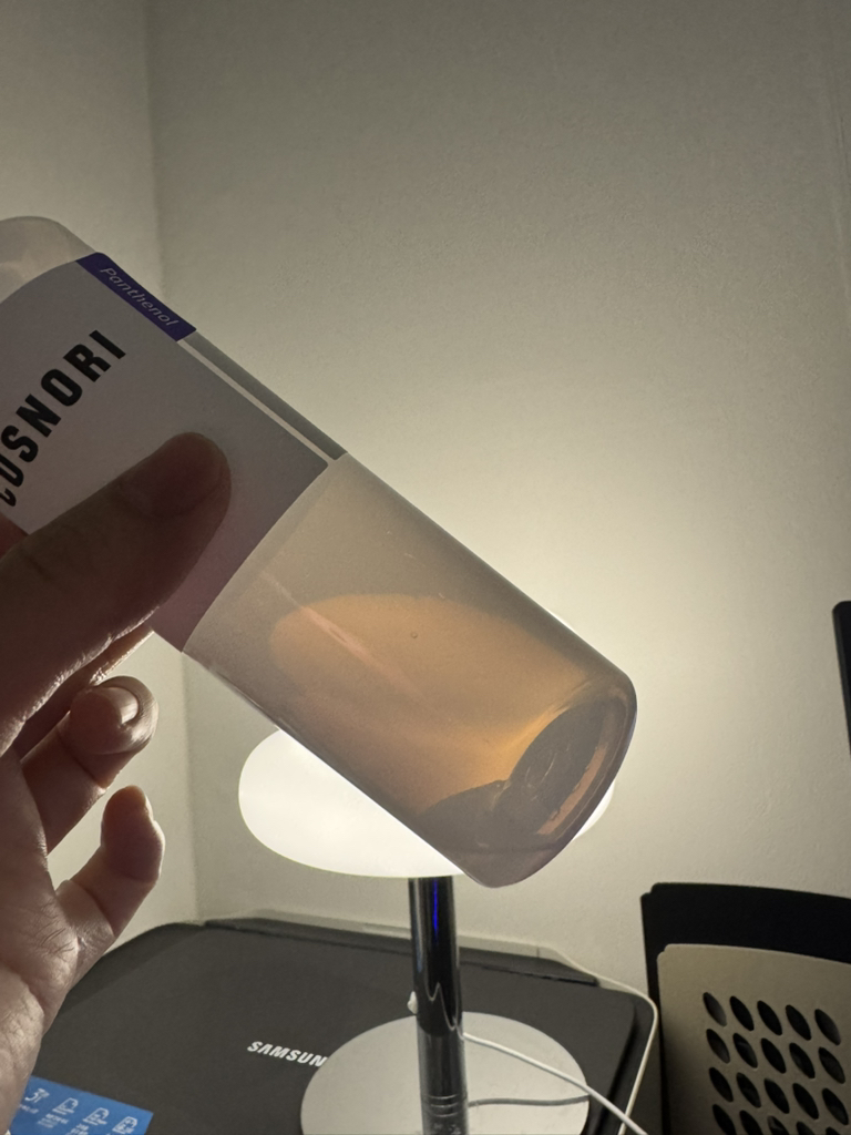 泛醇屏障爽肤水的真实用户使用照片