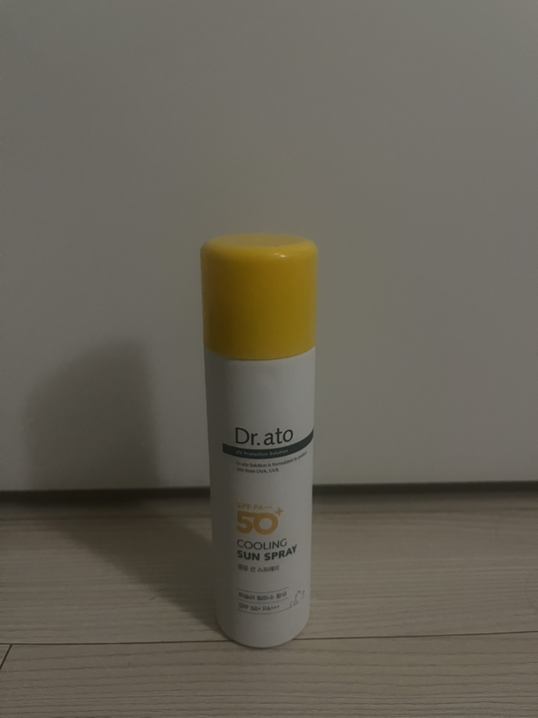 Dr.ato 低刺激性冷却喷雾防晒霜[SPF50+/PA+++] common.review image