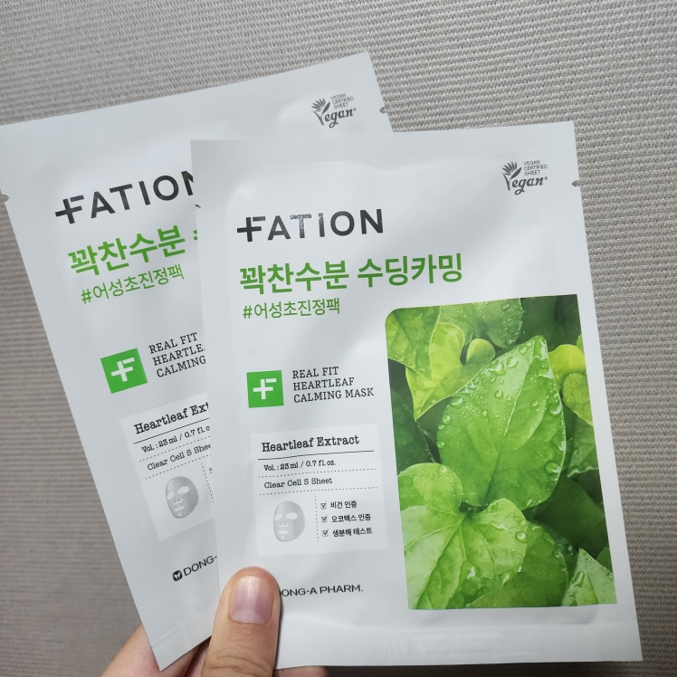 파티온 (FATION) 리얼 핏 마스크 [어성초카밍] review image