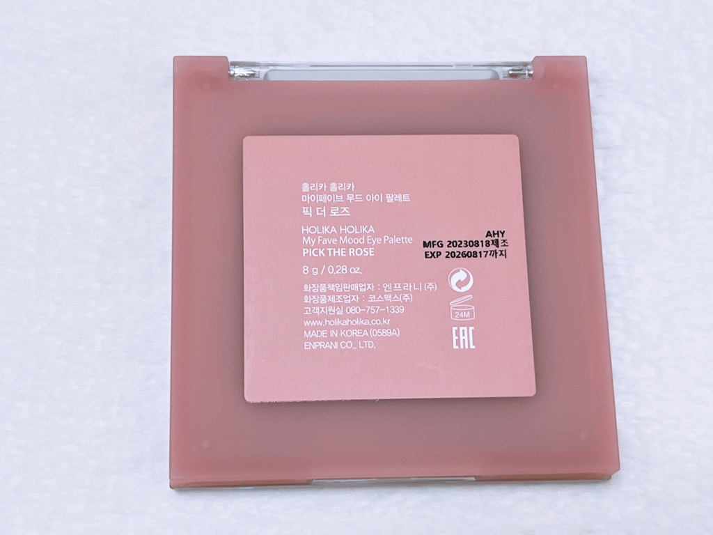홀리카홀리카 (HOLIKAHOLIKA) 타로즈 컬렉션 마이페이브 무드 아이 팔레트 [픽더로즈] review image