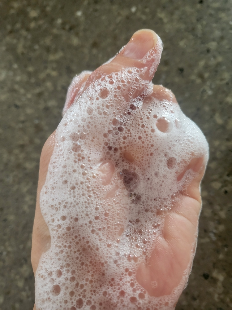 安心补水洗面奶的真实用户使用照片