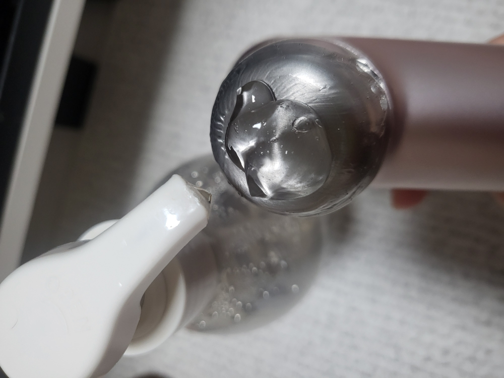 舒缓芦荟凝胶的真实用户使用照片