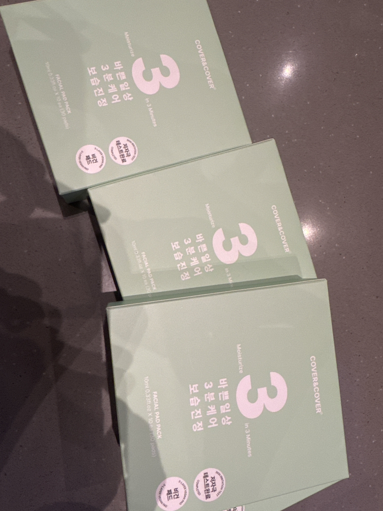 커버앤커버 (COVER&COVER) 애플민트 패드 3분팩 review image