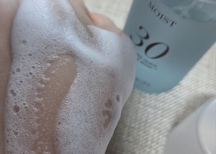 30秒快速泡沫面膜[滋润]的真实用户使用照片