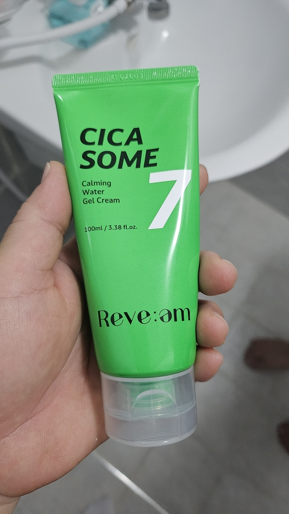 舒缓水凝胶霜的真实用户使用照片