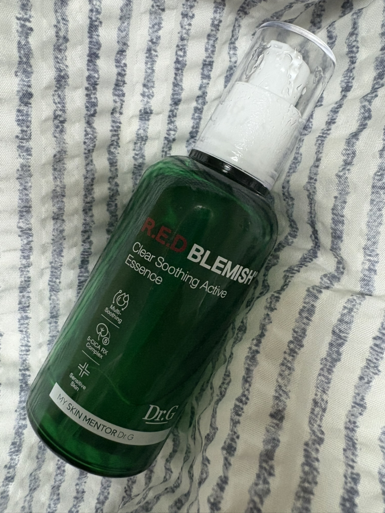 红色痘印清洁舒缓活性精华的真实用户使用照片