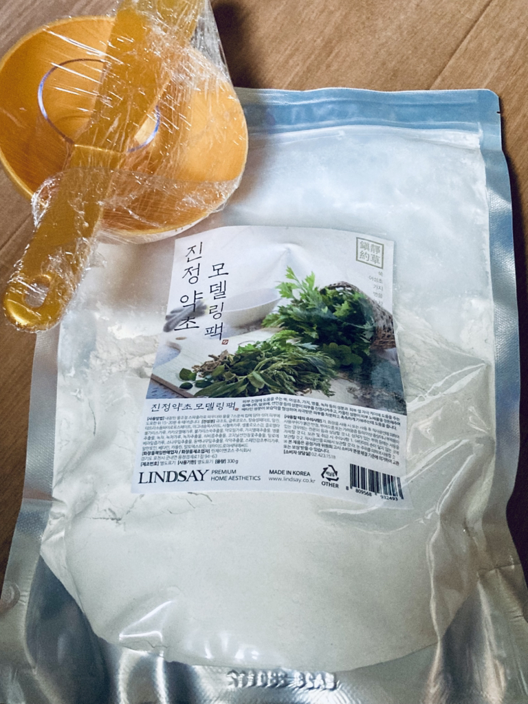 建模面膜杯包[镇静草药]的真实用户使用照片