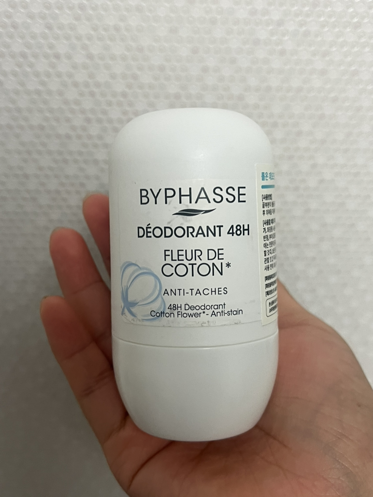 바이빠세 (BYPHASSE) 롤 온 데오드란트 New [코튼플라워] review image