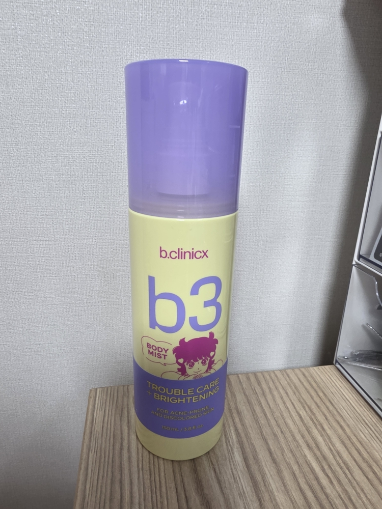 비클리닉스 (b.clinicx) 달려라하니 콜라보 트러블 클리어 톤업 바디미스트 review image