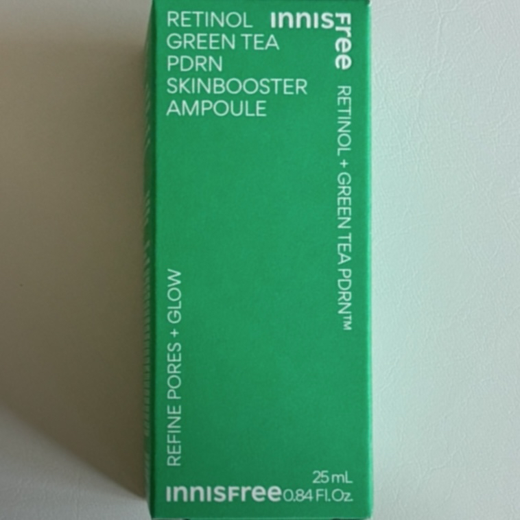 INNISFREE (悦诗风吟) 视黄醇绿茶PDRN肌肤补充安瓿 common.review image