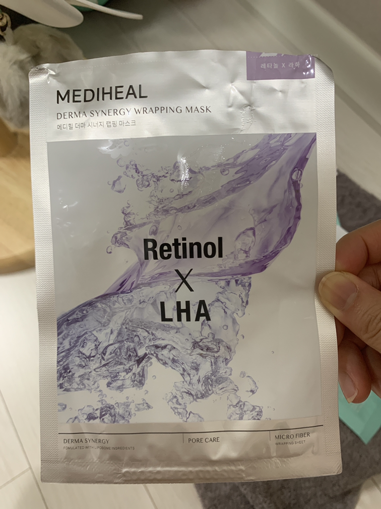 메디힐 (MEDIHEAL) 더마 시너지 랩핑 마스크 [모공탄력] review image