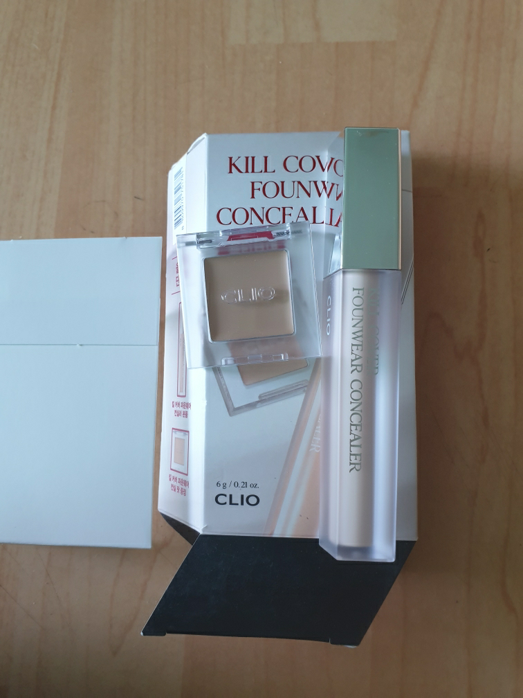 클리오 (CLIO) 킬커버 파운웨어 컨실러 [3호 리넨] review image