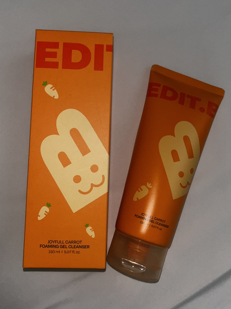 에딧비 (EDIT.B) 조이풀 당근 포밍 젤 클렌저 review image