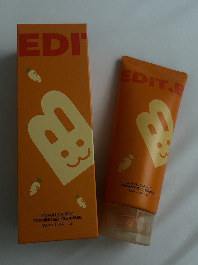 에딧비 (EDIT.B) 조이풀 당근 포밍 젤 클렌저 review image