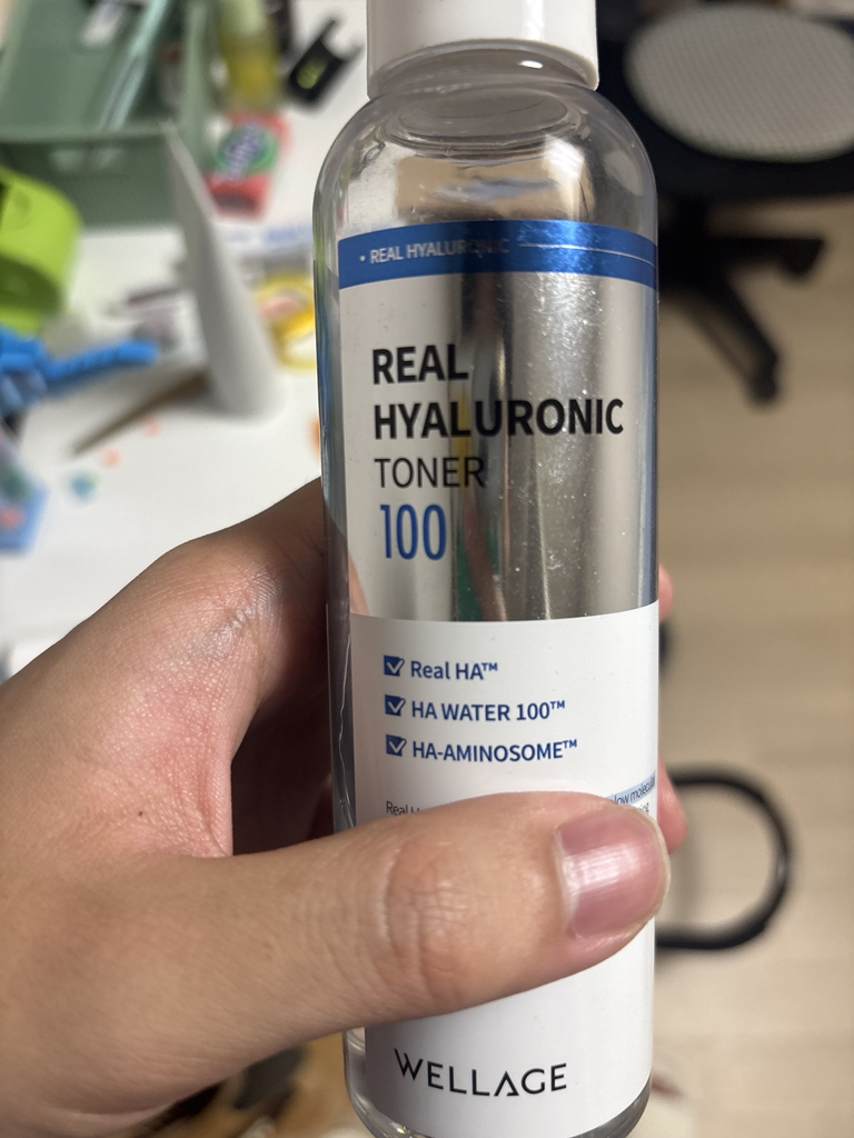 真正玻尿酸100爽肤水的真实用户使用照片