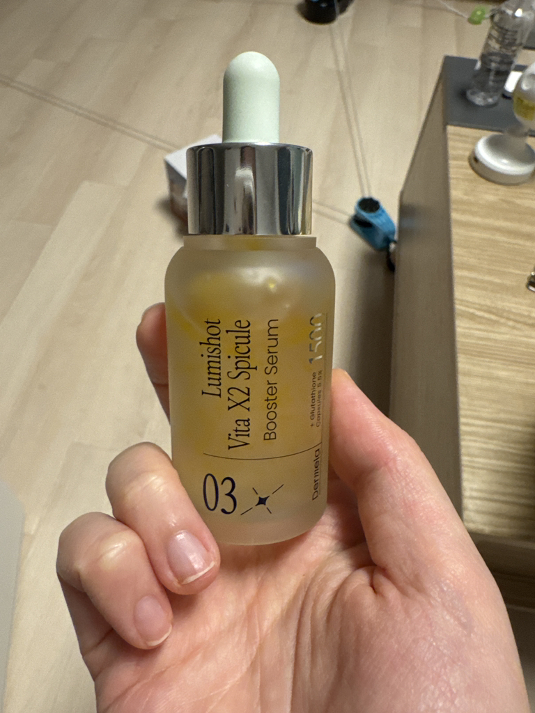 Dermela Lumishot Vita X2 Spicule Booster Serum Reviews | Hwahae