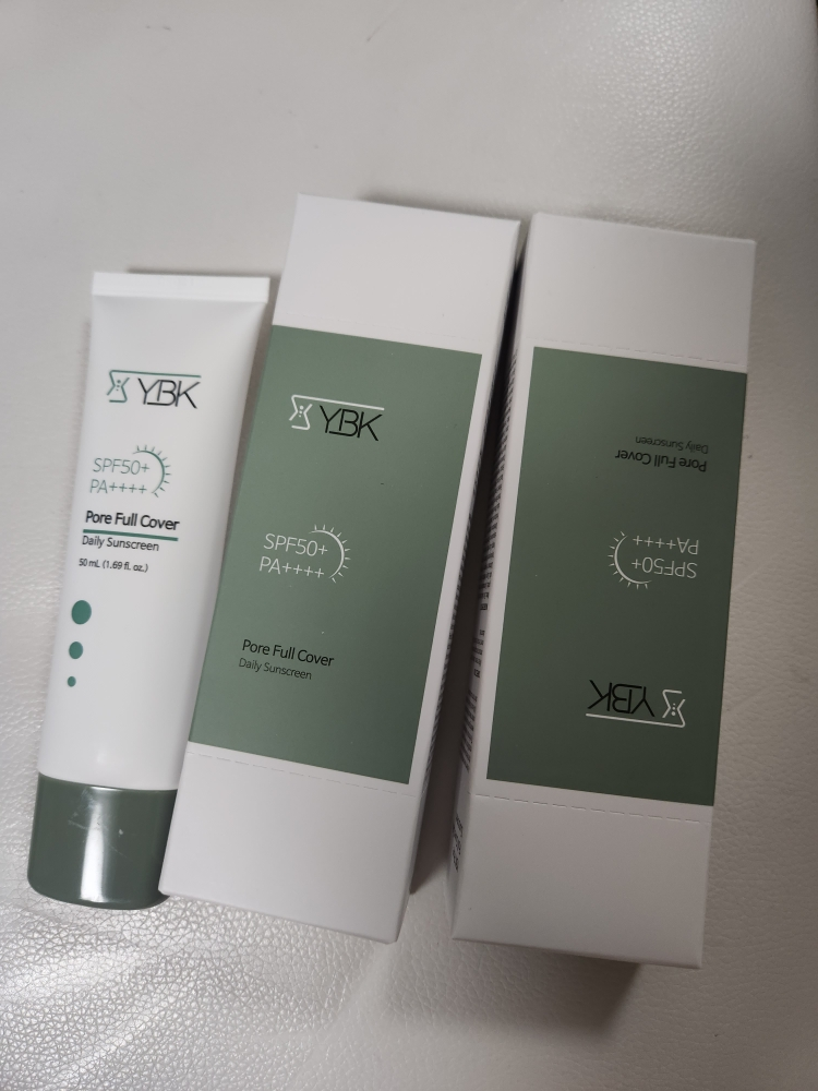 YBK (와이비케이) 포어 풀 커버 데일리 썬스크린 [SPF50+/PA++++] review image