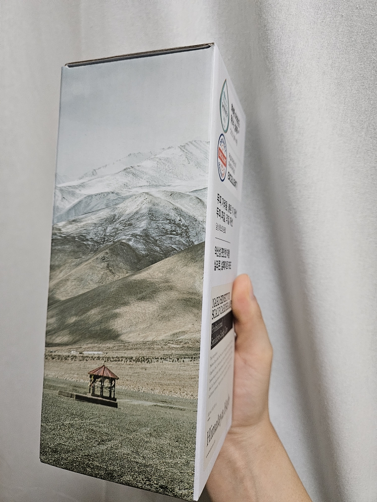 敏感性头皮护理洗发水的真实用户使用照片
