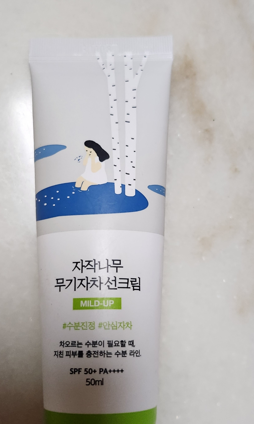 白桦木防晒霜 [SPF50+/PA++++]的真实用户使用照片