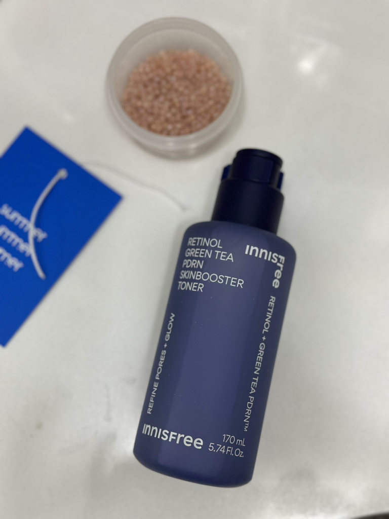 이니스프리 (INNISFREE) 레티놀 그린티 PDRN 스킨부스터 토너 review image