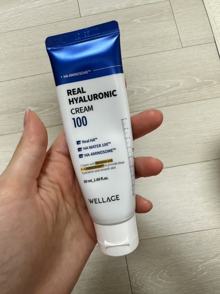 真正透明质酸100霜的真实用户使用照片