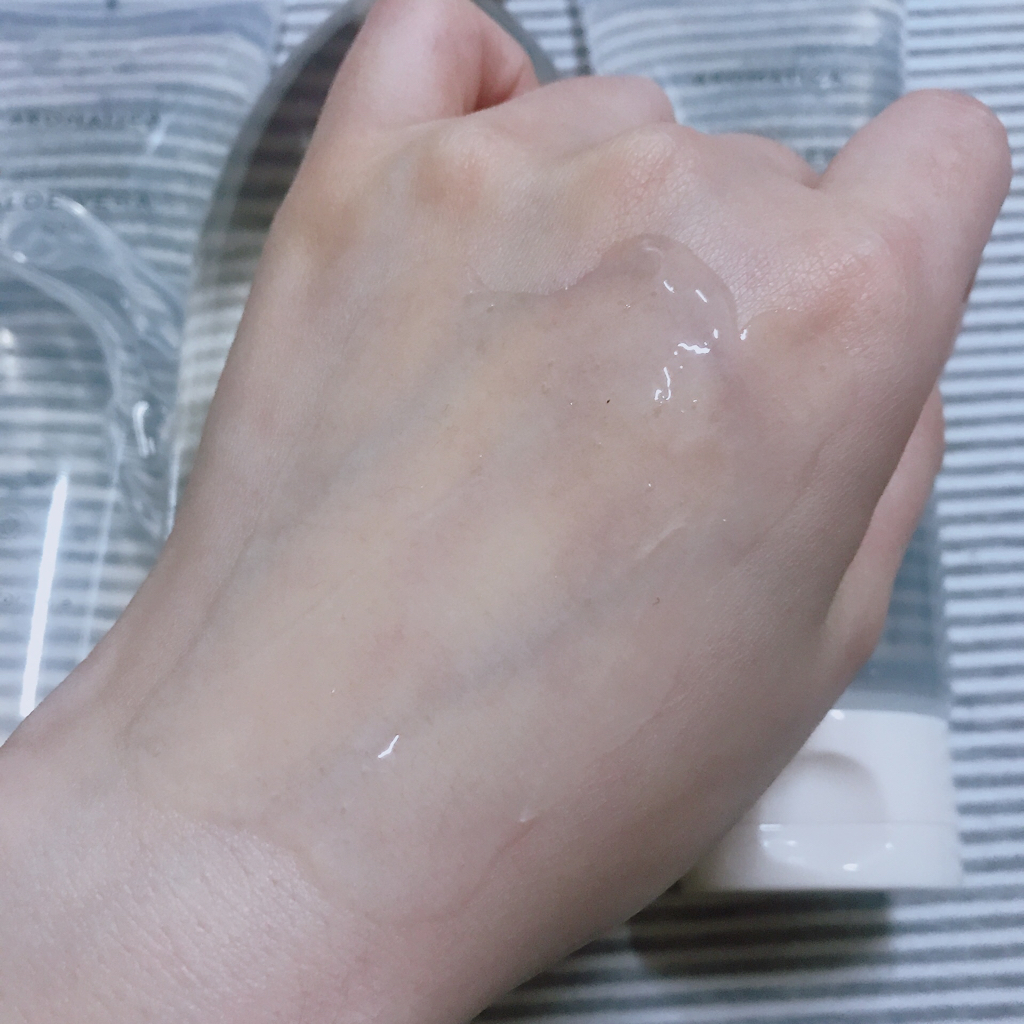 舒缓芦荟凝胶的真实用户使用照片