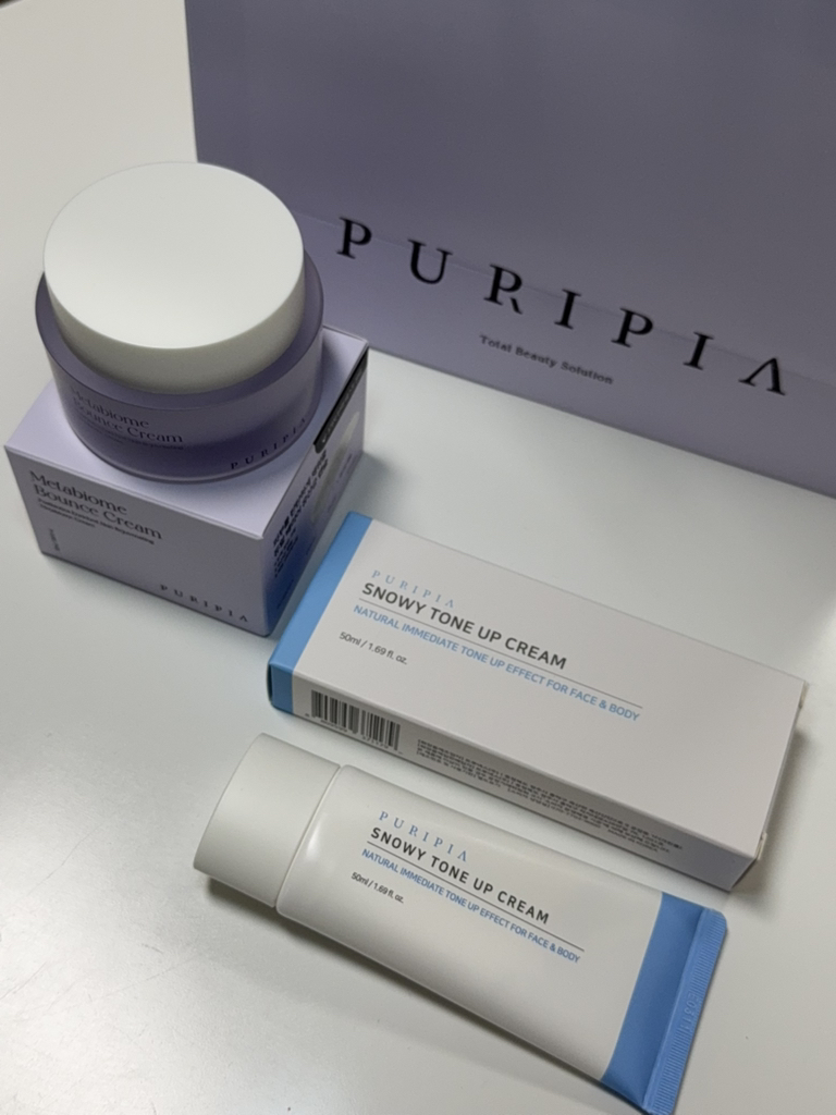 퓨리피아 (PURIPIA) 스노이 톤 업 크림 review image