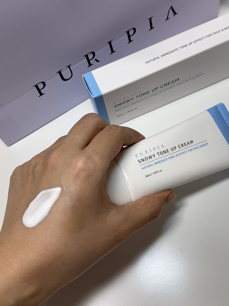 퓨리피아 (PURIPIA) 스노이 톤 업 크림 review image