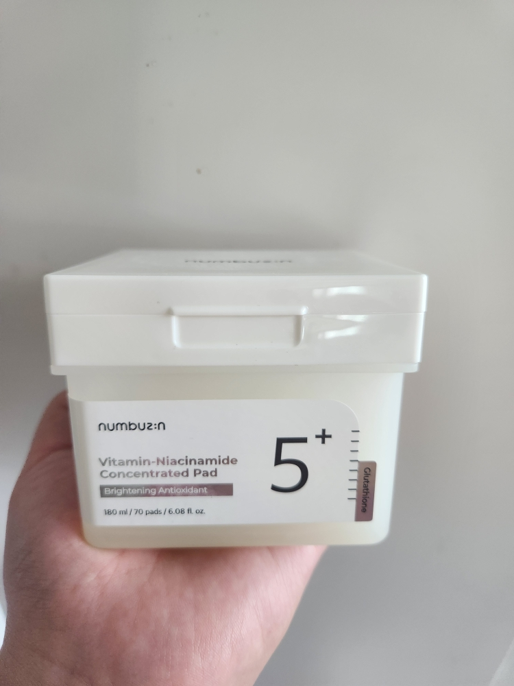 넘버즈인 (numbuzin) 5번 글루타치온C 흔적 필름패드 review image